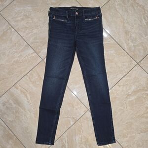 Women's Abercrombie & Fitch Dark Blue Jeans
